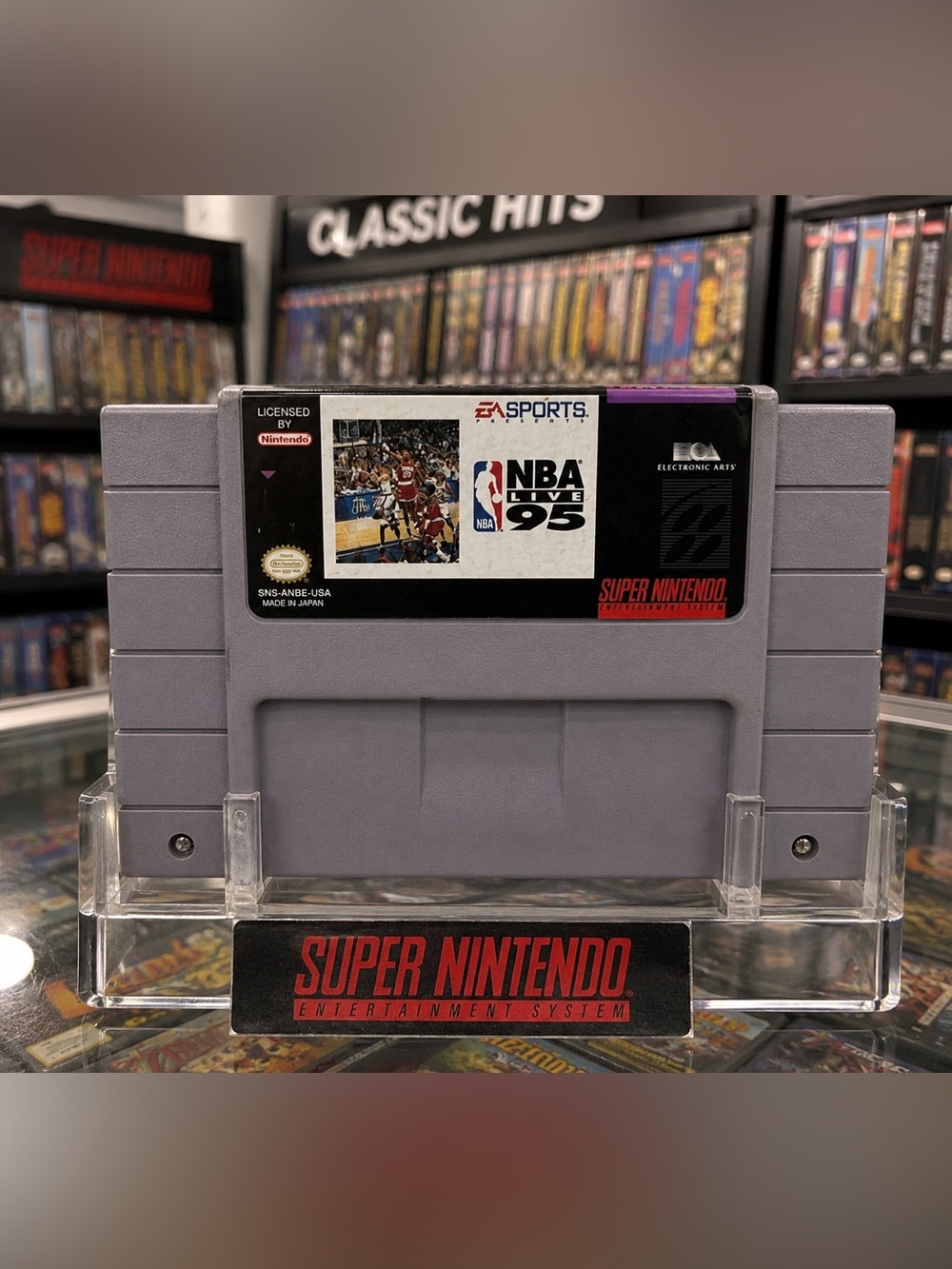 NBA Live 95 (Super Nintendo Entertainment System, 1994)